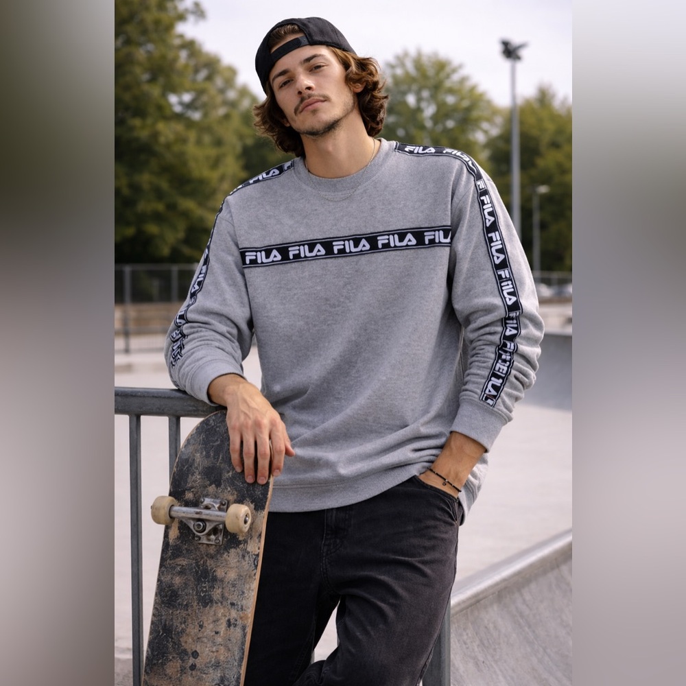 Fila Gray Men's Sweater